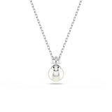 Colgante Matrix, Blanco, Baño de rodio