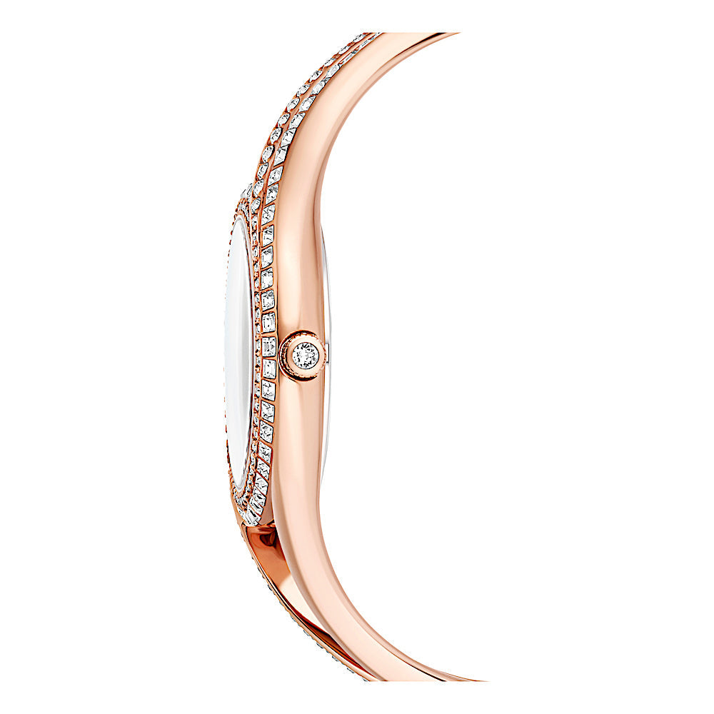 Reloj con brazalete Hyperbola, Fabricado en Suiza, Tono oro rosa, Acabado tono oro rosa