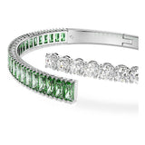 Brazalete Matrix, Tallas mixtas, Verde, Baño de rodio