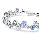 Pulsera Constella, Tallas mixtas, Azul, Baño de rodio