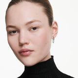 Conjunto Mesmera, Talla pera, Talla redonda, Blanco, Baño de rodio