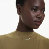 Collar Constella, Tallas mixtas, Verde, Baño tono oro