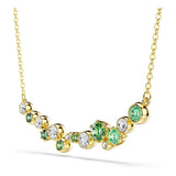 Collar Constella, Tallas mixtas, Verde, Baño tono oro