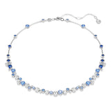 Collar Constella, Tallas mixtas, Azul, Baño de rodio