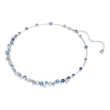 Collar Constella, Tallas mixtas, Azul, Baño de rodio