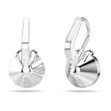 Pendientes Bella V, Talla redonda, Rosas, Baño de rodio