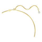 Colgante y broche Idyllia, Tallas mixtas, Flor, Multicolor, Baño tono oro