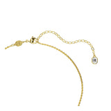 Collar en Y Gema, Tallas mixtas, Multicolor, Baño tono oro