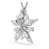 Colgante Idyllia, Estrella, Blanco, Baño de rodio