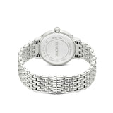 Reloj Imber bangle, Fabricado en Suiza, Brazalete de metal, Tono plateado, Acero inoxidable