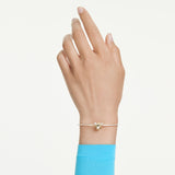 Pulsera Idyllia, Tallas mixtas, Abeja, Multicolor, Baño tono oro