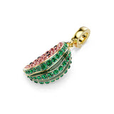 Charm Idyllia, Tallas mixtas, Sandía, Multicolor, Baño tono oro