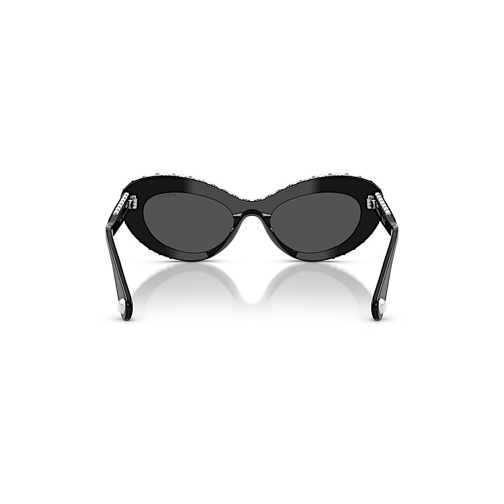Gafas de sol, Forma de ojo de gato Negras