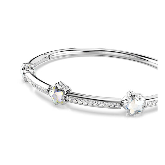 Brazalete Chroma, Tallas mixtas, Estrella, Blanco, Baño de rodio