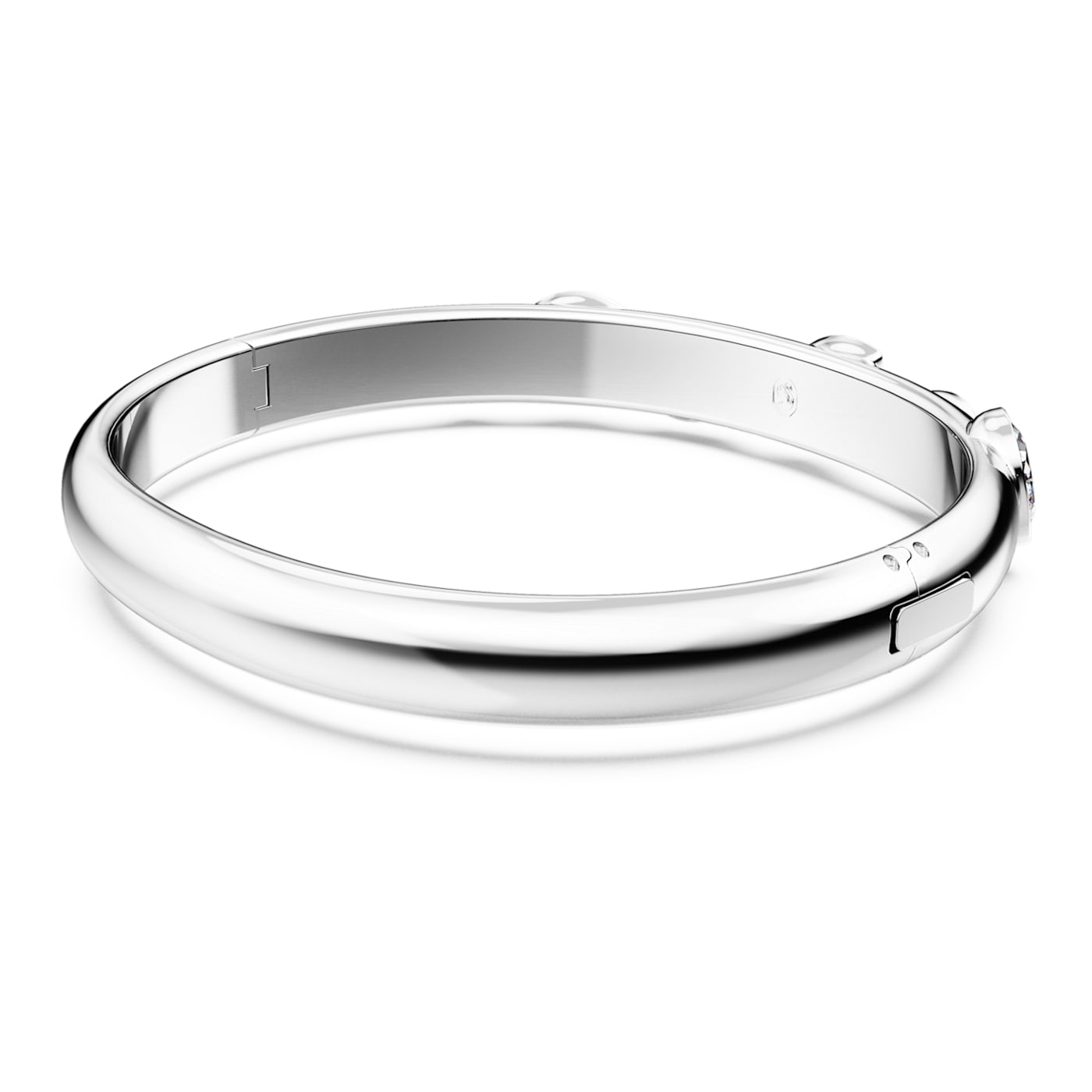 Brazalete Dextera, Tallas mixtas, Blanco, Baño de rodio