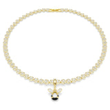 Charm Idyllia Tallas mixtas, Abeja, Multicolor, Baño tono oro