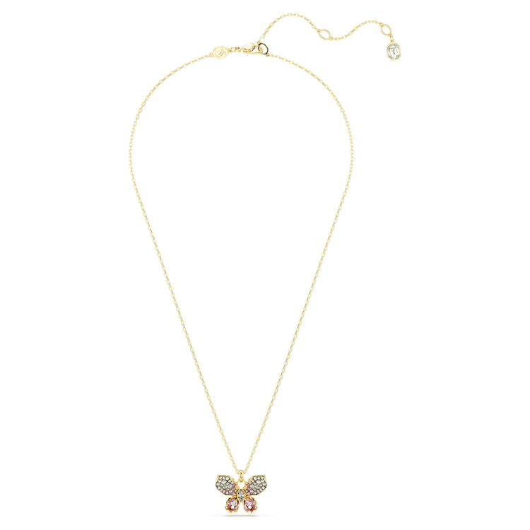 Lilly　0923 Colgante Idyllia Tallas mixtas, Pavé, Mariposa, Multicolor