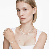 Conjunto Una Angelic Talla redonda, Blanco, Baño tono oro