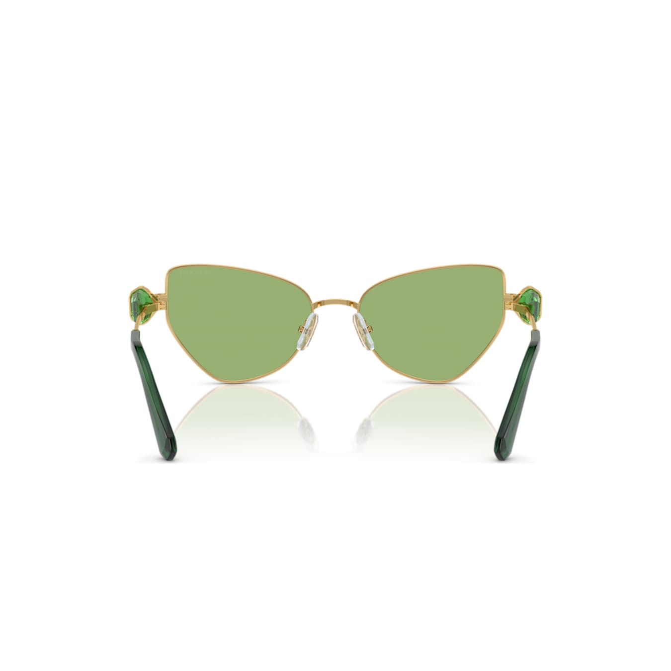 Gafas de sol Forma de ojo de gato, Verdes