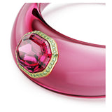 Gargantilla Dulcis Talla octogonal, Pavé, Rosa, Baño tono oro