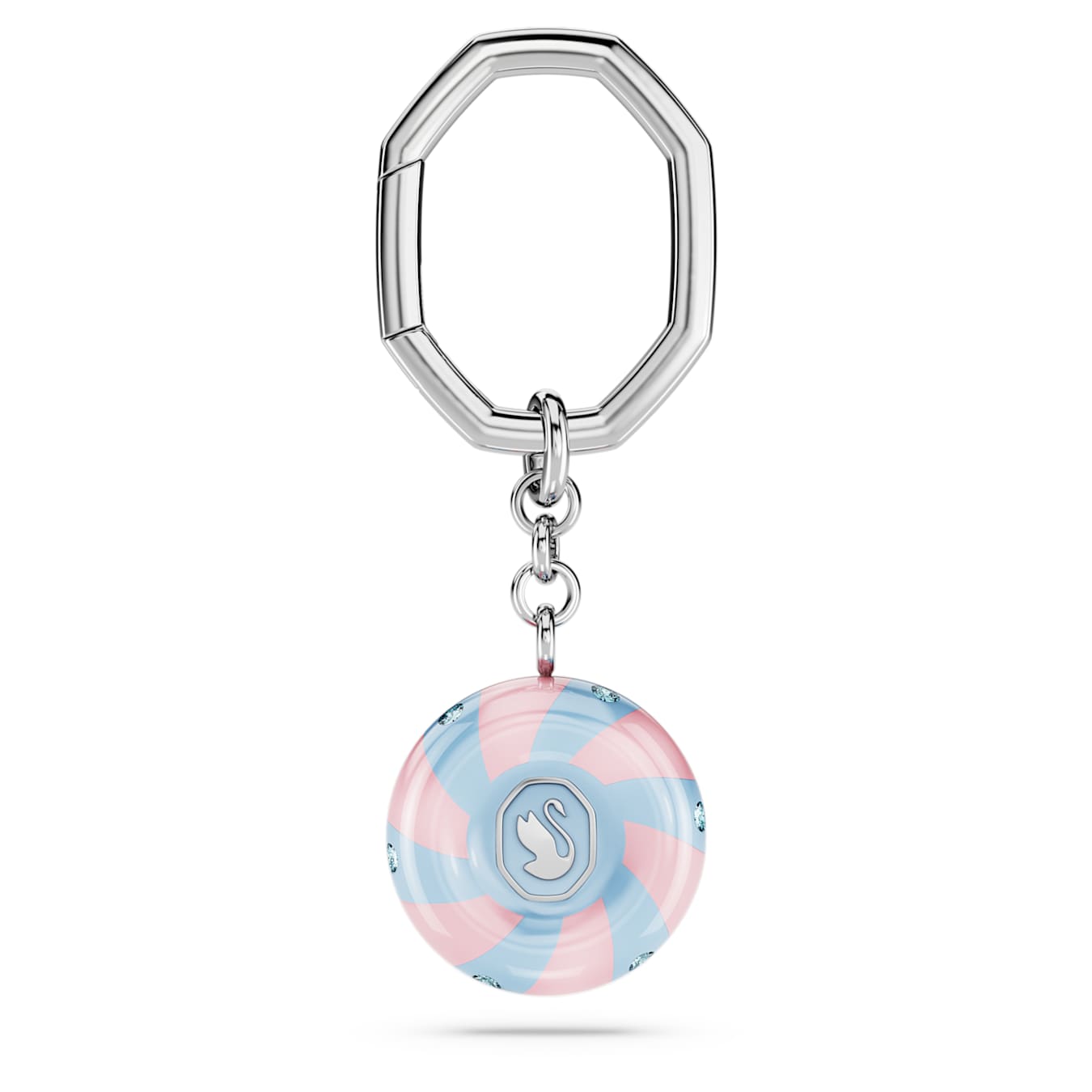 Llavero Dulcis Talla redonda, Multicolor, Baño de rodio