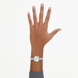 Reloj Matrix Bangle, Fabricado en Suiza, Tono plateado, Acero inoxidable