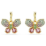 Pendientes Idyllia Tallas mixtas, Pavé, Mariposa, Multicolores