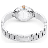 Reloj Crystal Rock Oval, Fabricado en Suiza, Blanco, Acero inoxidable