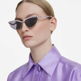 Gafas de sol Millenia Forma cat-eye, color morado