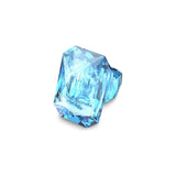 Anillo de cóctel Lucent Cristal de gran tamaño, Azul