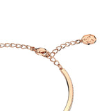 Brazalete Una Talla octogonal, Pavé, Rosa, Baño tono oro rosa