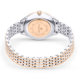 Reloj Attract Fabricado en Suiza, Pavé, Brazalete de metal, Tono oro rosa