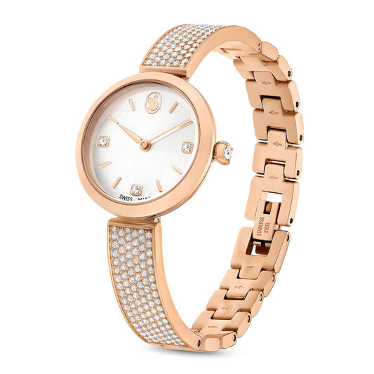Reloj Illumina tono oro rosa