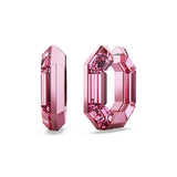 Pendientes de aro Lucent, Forma octagonal, Pequeños, Rosas