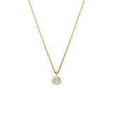 Colgante en capas Sublima, Blanco, Baño tono oro