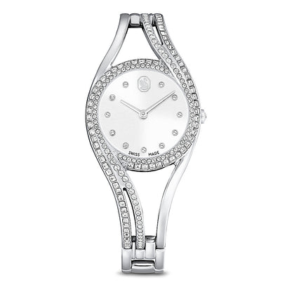 Reloj con brazalete Hyperbola, Fabricado en Suiza, Tono plateado, Acero inoxidable