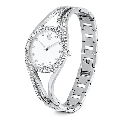 Reloj con brazalete Hyperbola, Fabricado en Suiza, Tono plateado, Acero inoxidable