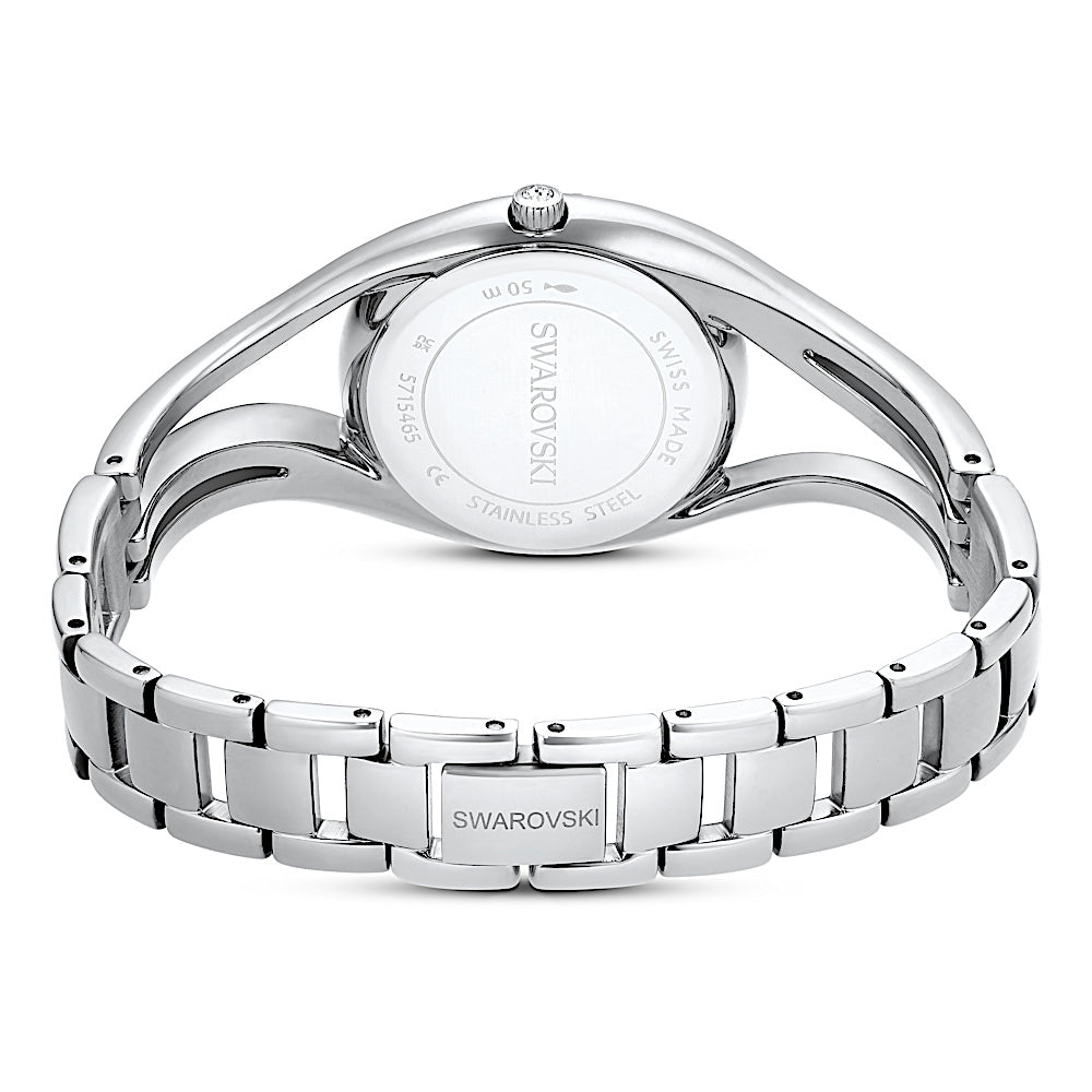 Reloj con brazalete Hyperbola, Fabricado en Suiza, Tono plateado, Acero inoxidable