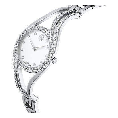 Reloj con brazalete Hyperbola, Fabricado en Suiza, Tono plateado, Acero inoxidable