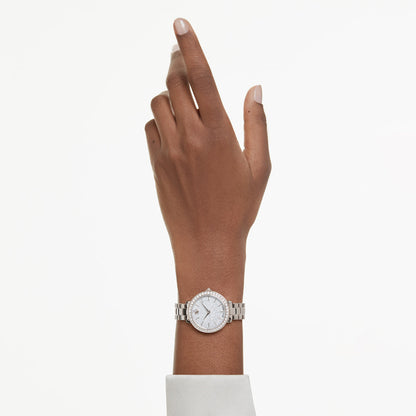 Reloj, Fabricado en Suiza, Brazalete de metal, Tono dorado, Acabado tono oro champán