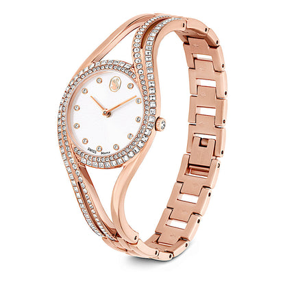 Reloj con brazalete Hyperbola, Fabricado en Suiza, Tono oro rosa, Acabado tono oro rosa