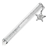 Bolígrafo Crystalline Silk, Blanco, Lacado blanco, cromado