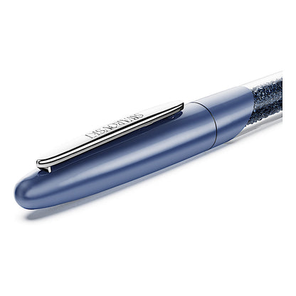 Bolígrafo Rollerball Crystalline Nova, Azul, Cromado