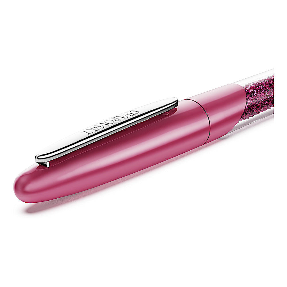 Bolígrafo Rollerball Crystalline Nova, Rosa, Cromado