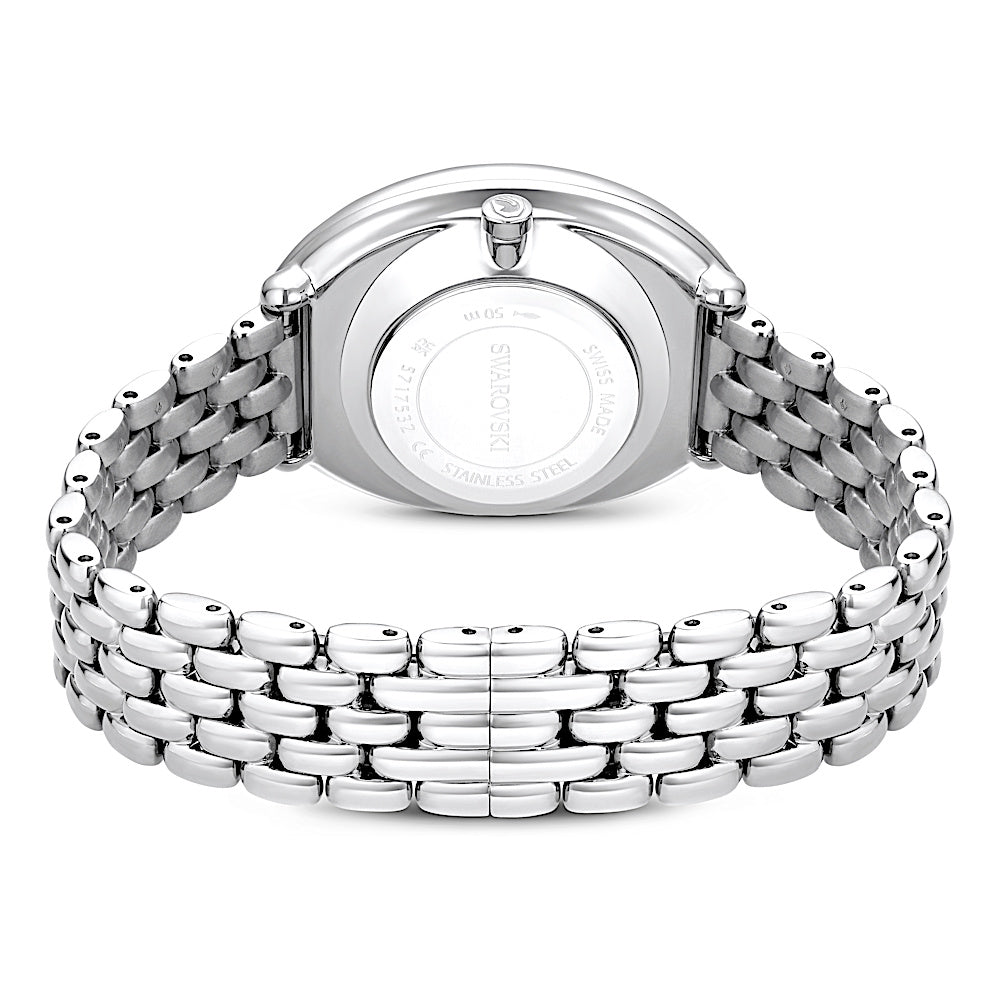 Reloj Imber, Fabricado en Suiza, Brazalete de metal, Tono plateado, Acero inoxidable