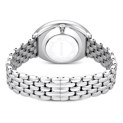 Reloj Imber, Fabricado en Suiza, Brazalete de metal, Tono plateado, Acero inoxidable