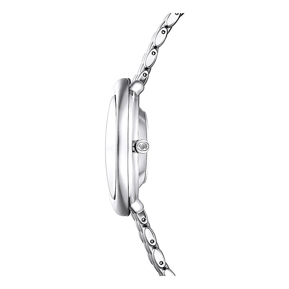 Reloj Imber, Fabricado en Suiza, Brazalete de metal, Tono plateado, Acero inoxidable