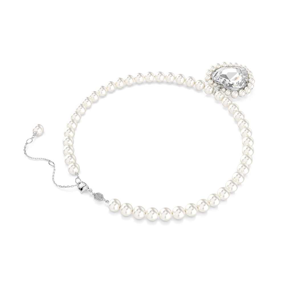 Collar Ariana Grande x Swarovski, Crystal Pearl, Talla de corazón