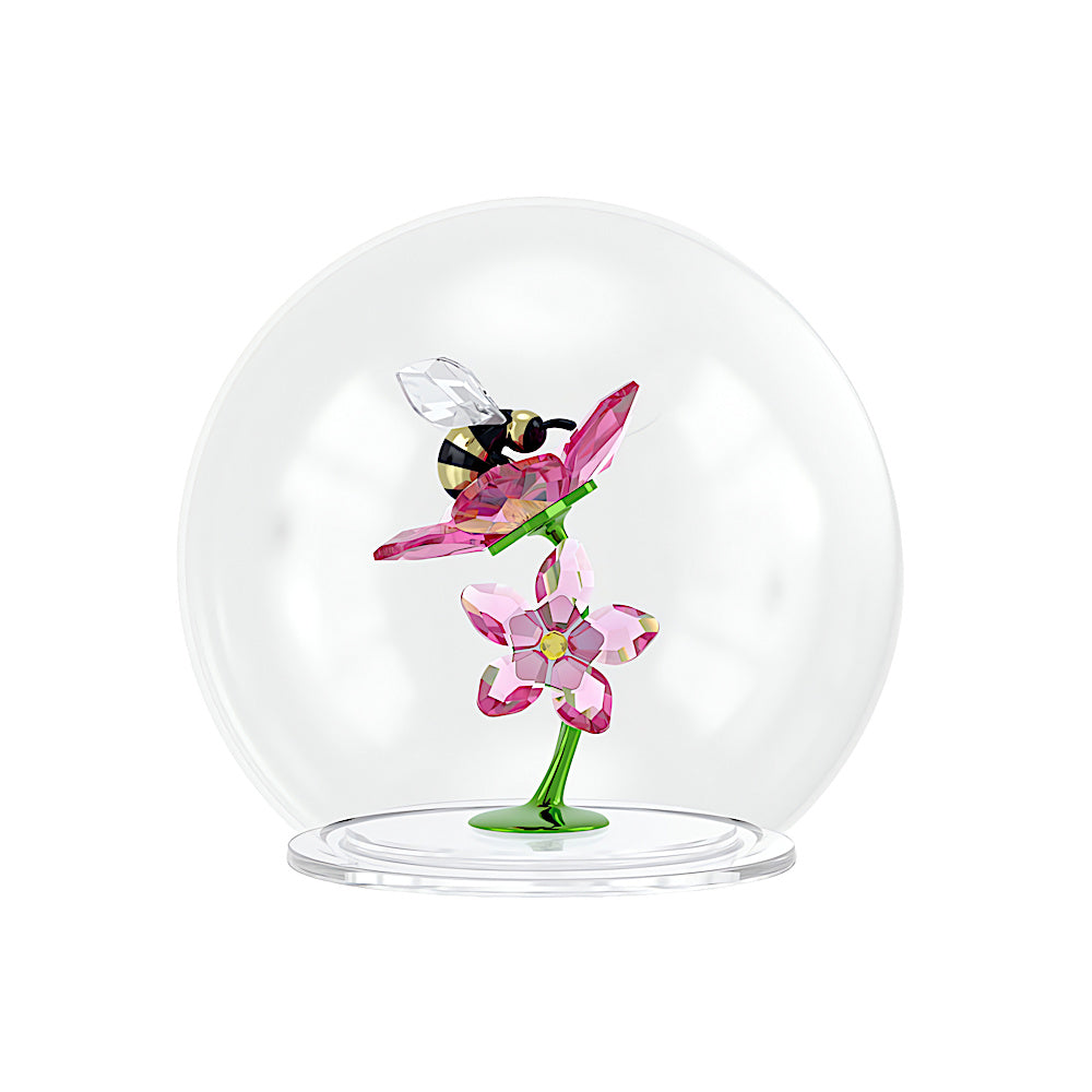 Idyllia Bola de cristal Abeja y flores