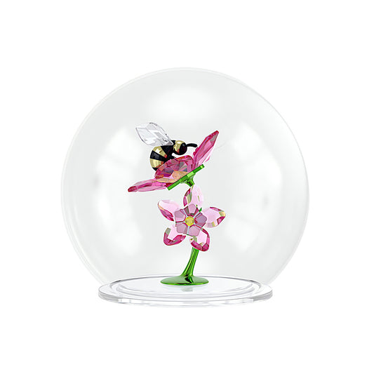 Idyllia Bola de cristal Abeja y flores